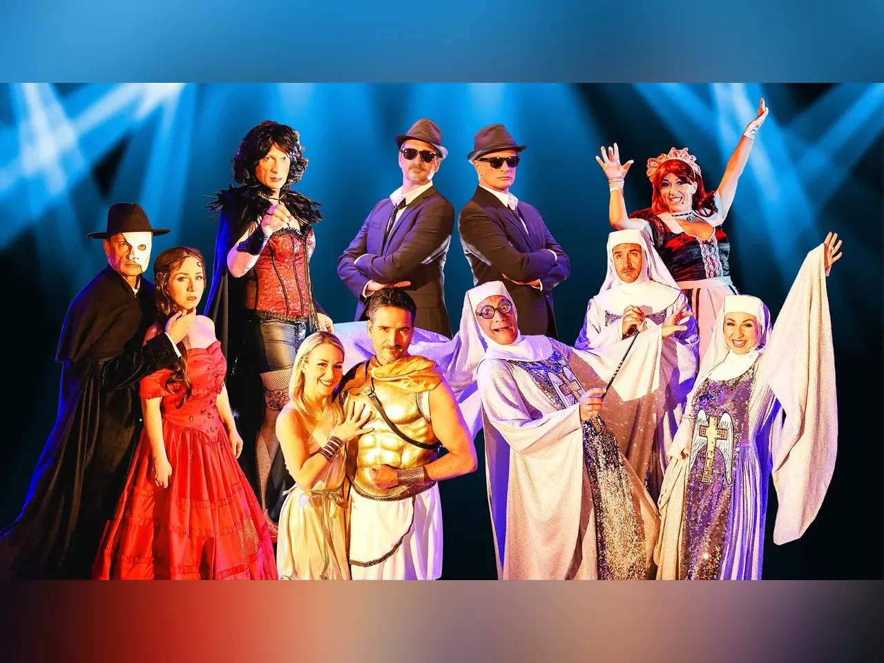 Collage aus Mucial-Figuren